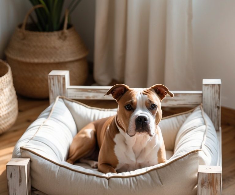 21 DIY Pitbull Dog Bed Ideas – Cozy & Budget-Friendly Comfort for Your Furry Friend