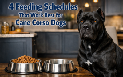 4 Feeding Schedules That Work Best for Cane Corso Dogs