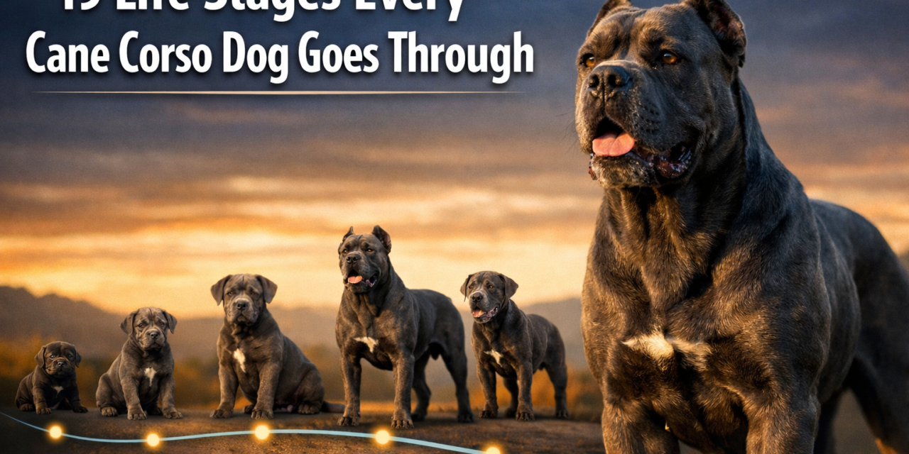 19 Life Stages Every Cane Corso Dog Goes Through