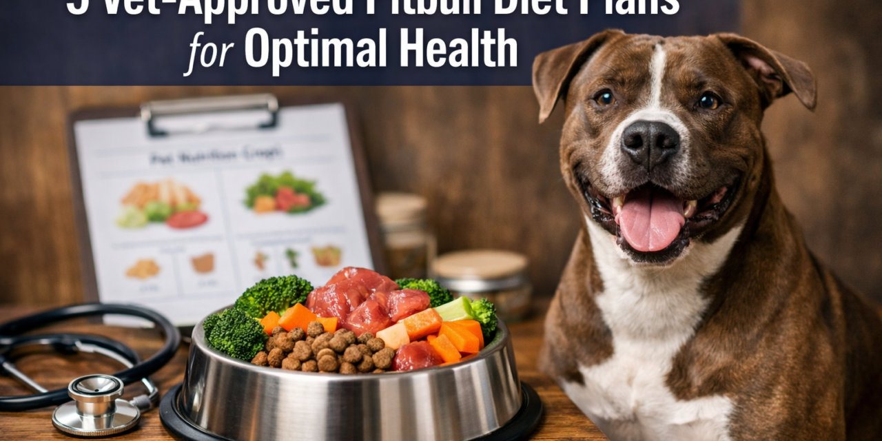 5 Vet-Approved Pitbull Diet Plans for Optimal Health