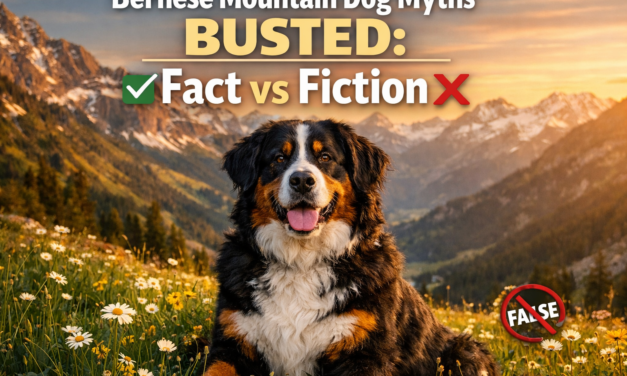 Bernese Mountain Dog Myths Busted: Separating Fact from Fluffy Fiction