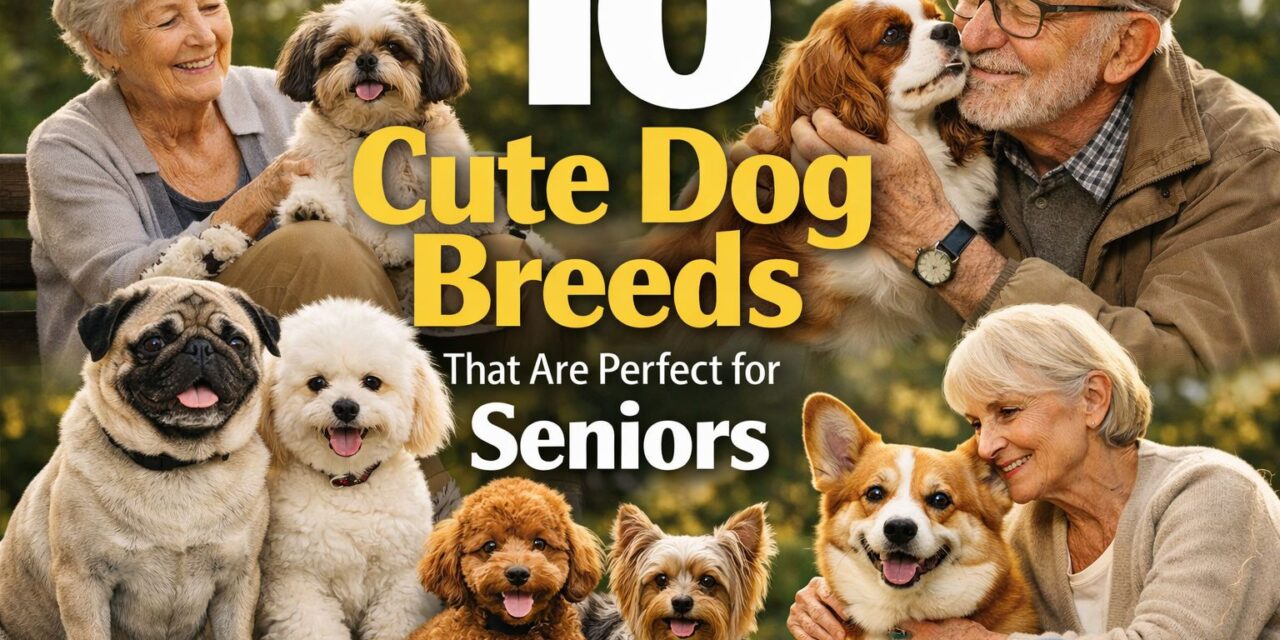 10 Cute Dog Breeds That Are Perfect for Seniors