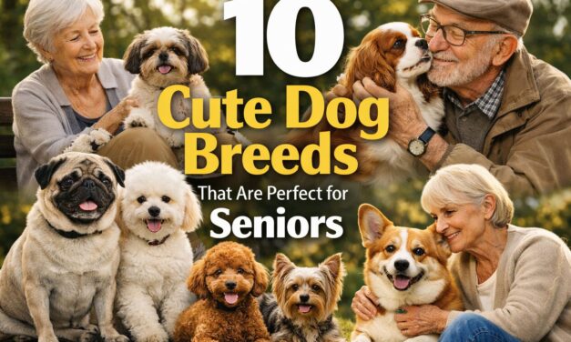 10 Cute Dog Breeds That Are Perfect for Seniors