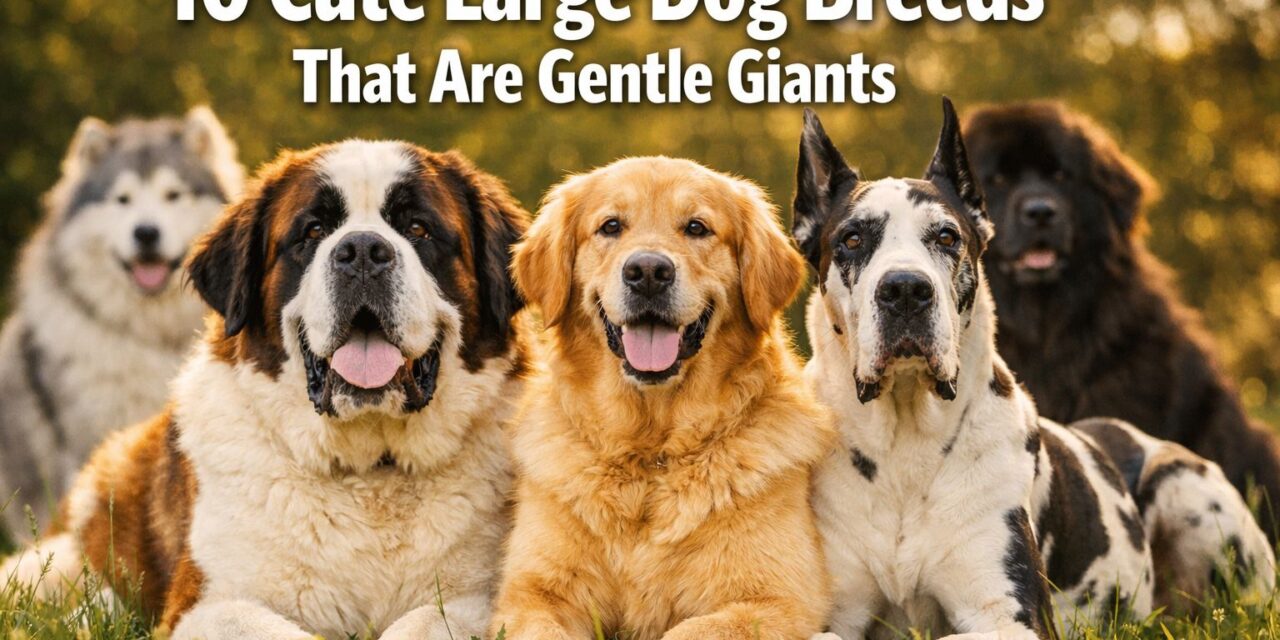 10 Cute Large Dog Breeds That Are Gentle Giants