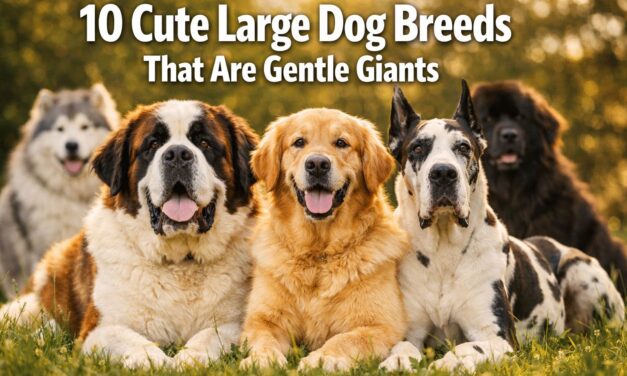10 Cute Large Dog Breeds That Are Gentle Giants