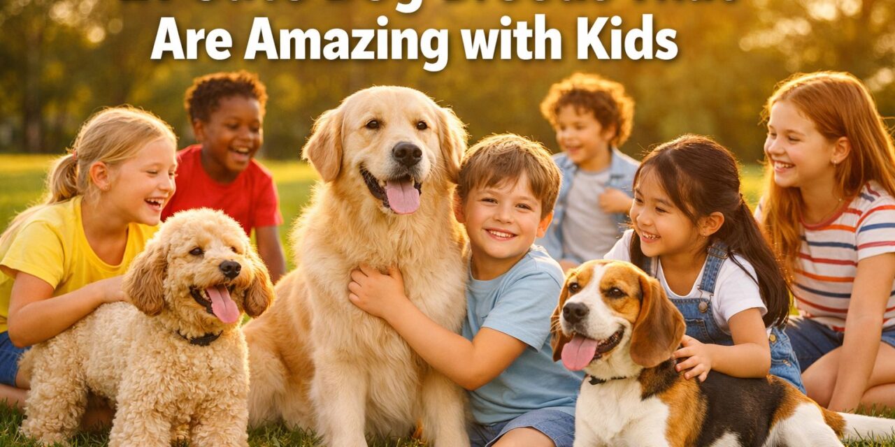 21 Cute Dog Breeds That Are Amazing with Kids