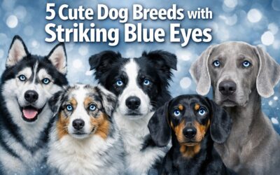 5 Cute Dog Breeds with Striking Blue Eyes