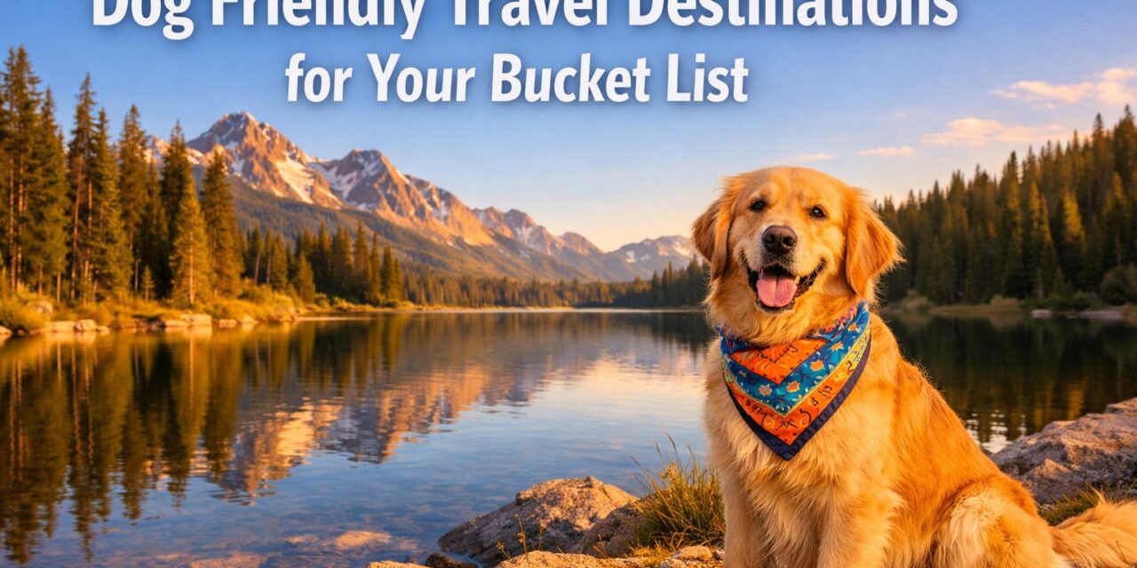 6 Cute and Dog Friendly Travel Destinations for Your Bucket List