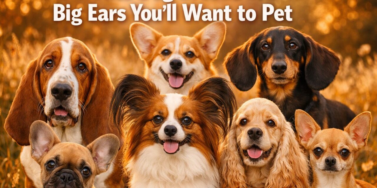 7 Cute Dog Breeds with Big Ears You’ll Want to Pet
