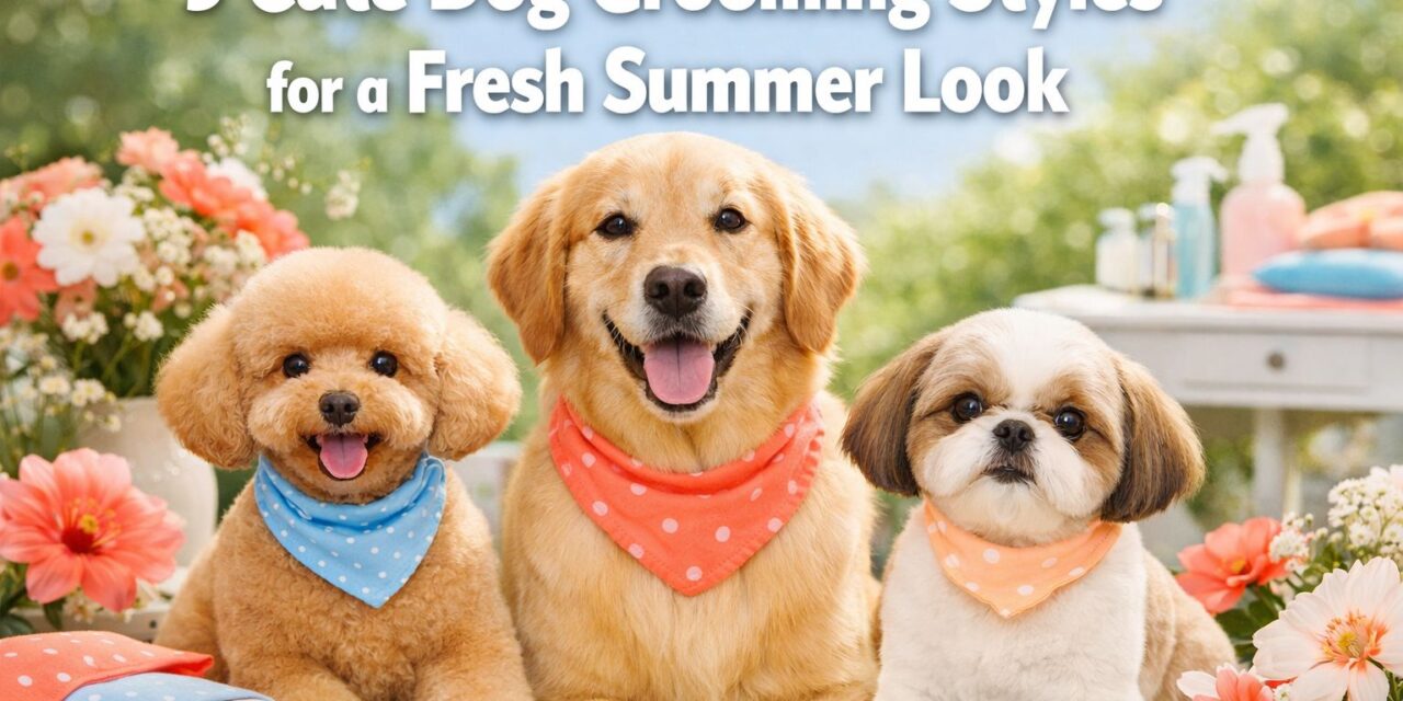 9 Cute Dog Grooming Styles for a Fresh Summer Look