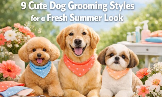 9 Cute Dog Grooming Styles for a Fresh Summer Look