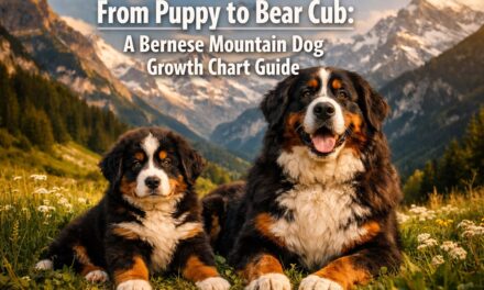 From Puppy to Bear Cub: A Bernese Mountain Dog Growth Chart Guide 🐾