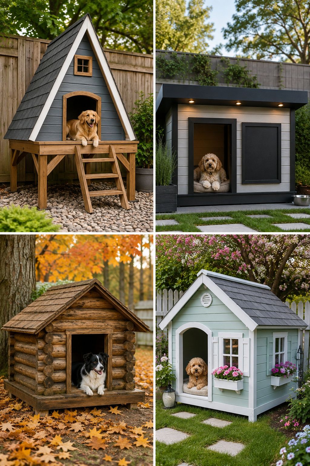 Plan 7: The Doggy Mansion (Two-Room Design)