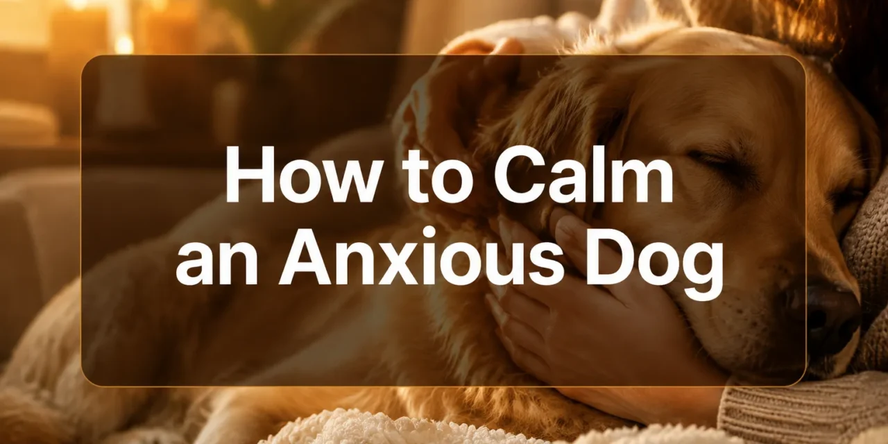 How to Calm an Anxious Dog: A Complete Guide for Worried Pet Parents