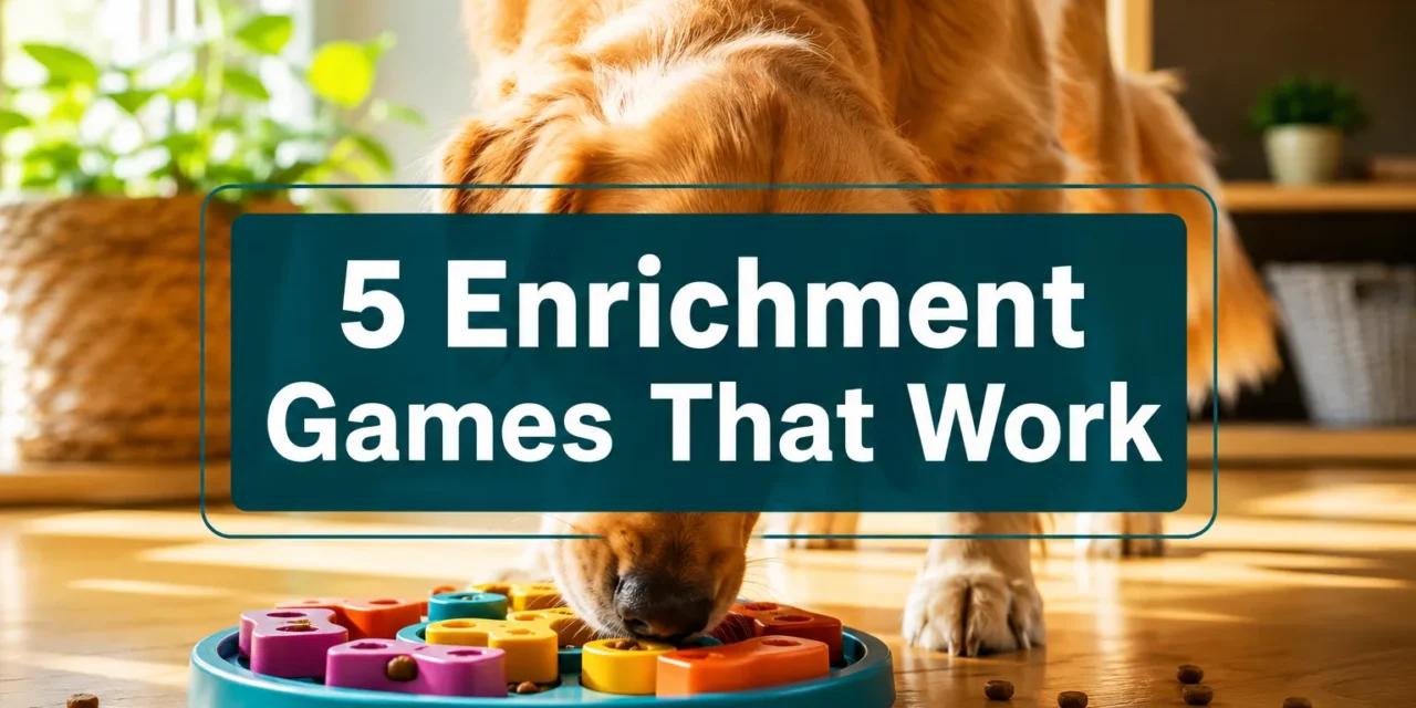 5 Enrichment Games That Actually Work for Your Dog