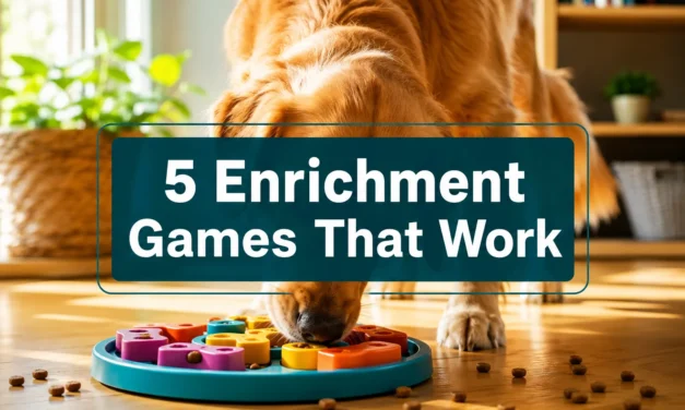 5 Enrichment Games That Actually Work for Your Dog