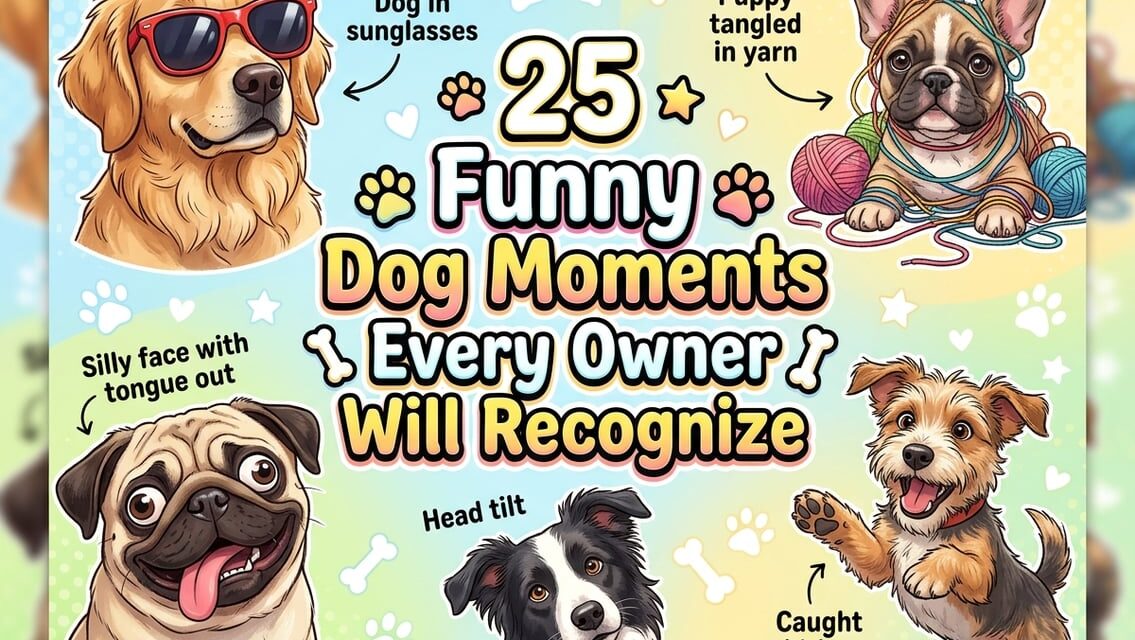25 Funny Dog Moments Every Owner Will Recognize