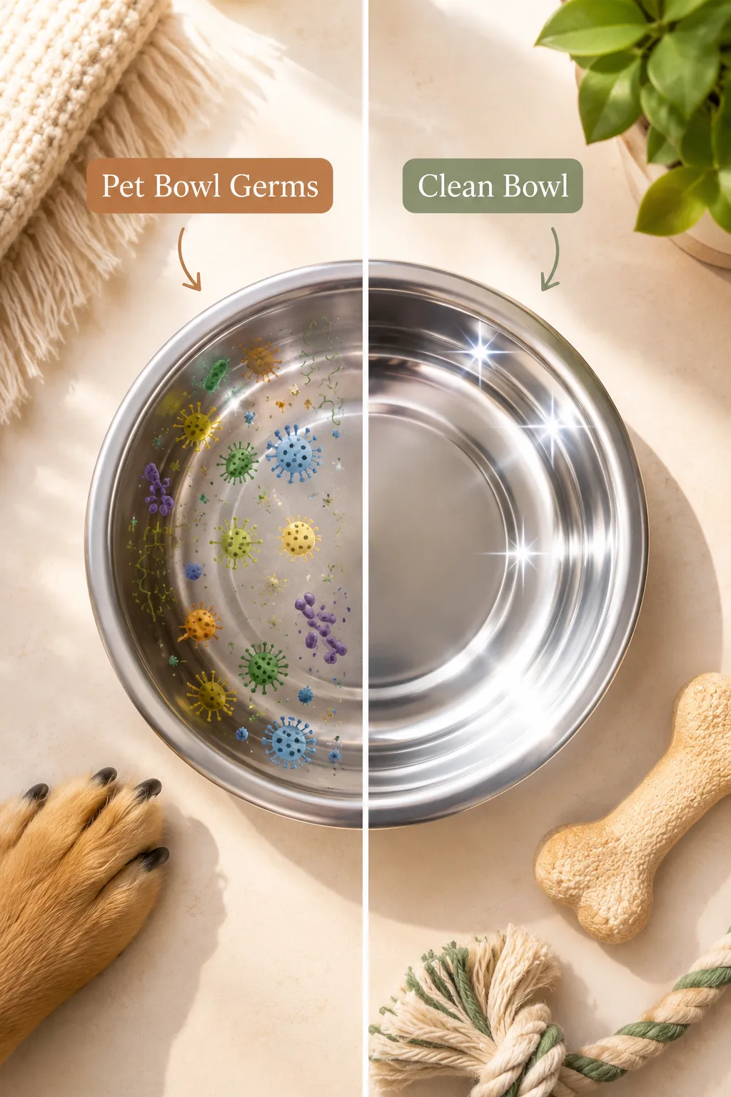 1. Your Dog's Food and Water Bowls 🐾