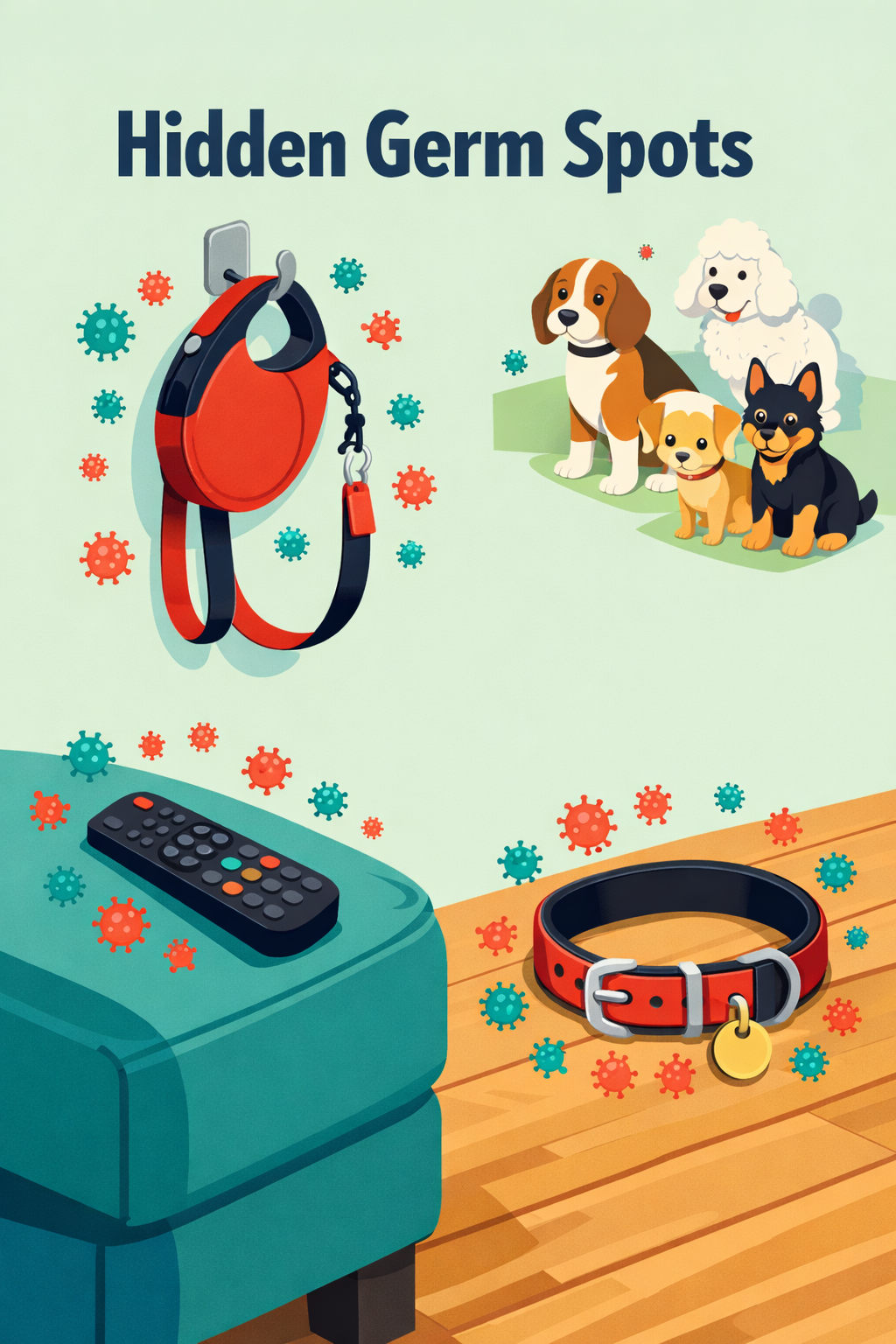 3. Dog Leashes, Collars, and Toys 🦮