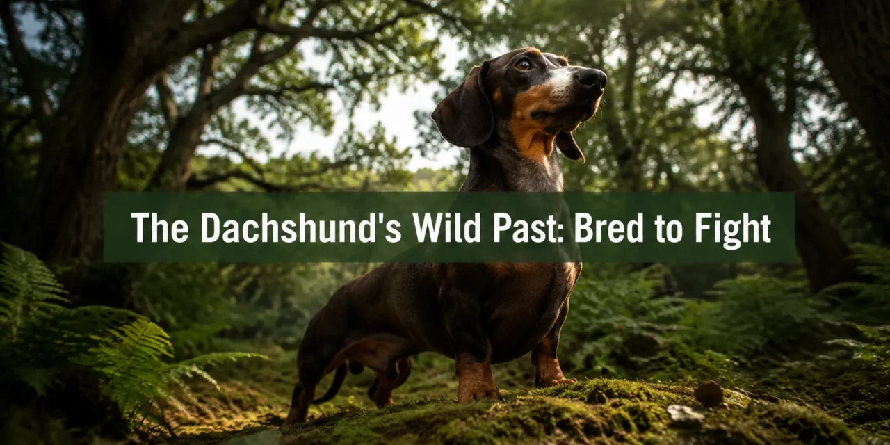 The Dachshund’s Wild Past: Bred to Fight Badgers (And Win!)