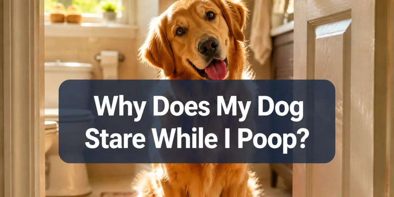 Why Does My Dog Stare at Me While I Poop? The Truth About Bathroom Supervisors