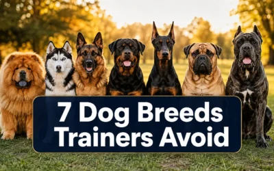 7 Dog Breeds Trainers Avoid (And Why It Matters for You)