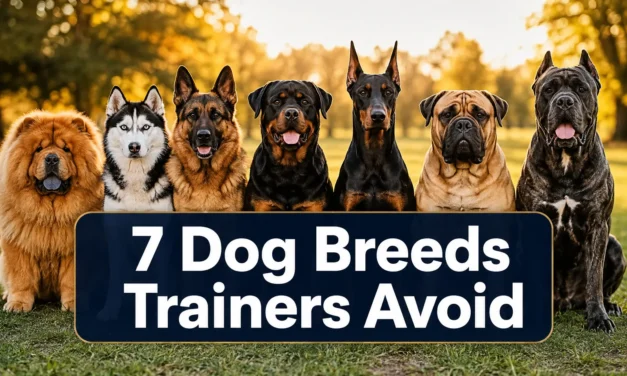 7 Dog Breeds Trainers Avoid (And Why It Matters for You)
