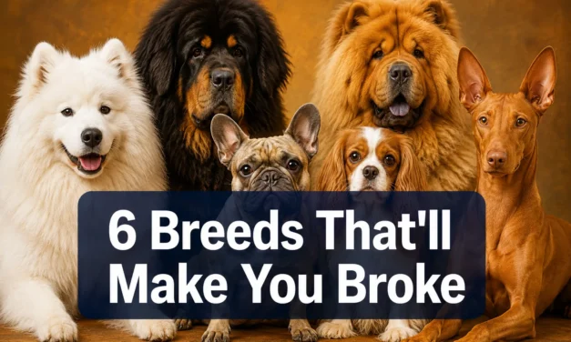 6 Dog Breeds That Will Make You Broke (But You’ll Love Every Penny)