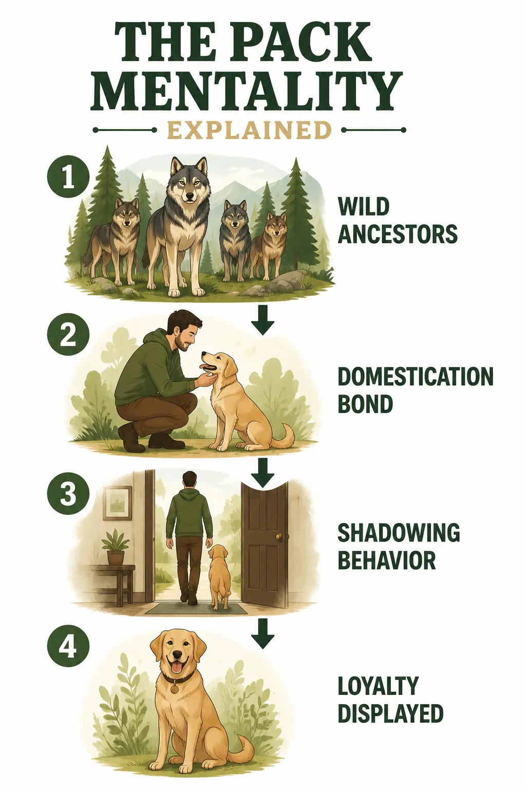 Understanding the Pack Mentality: Why Bathroom Supervision Makes Perfect Sense