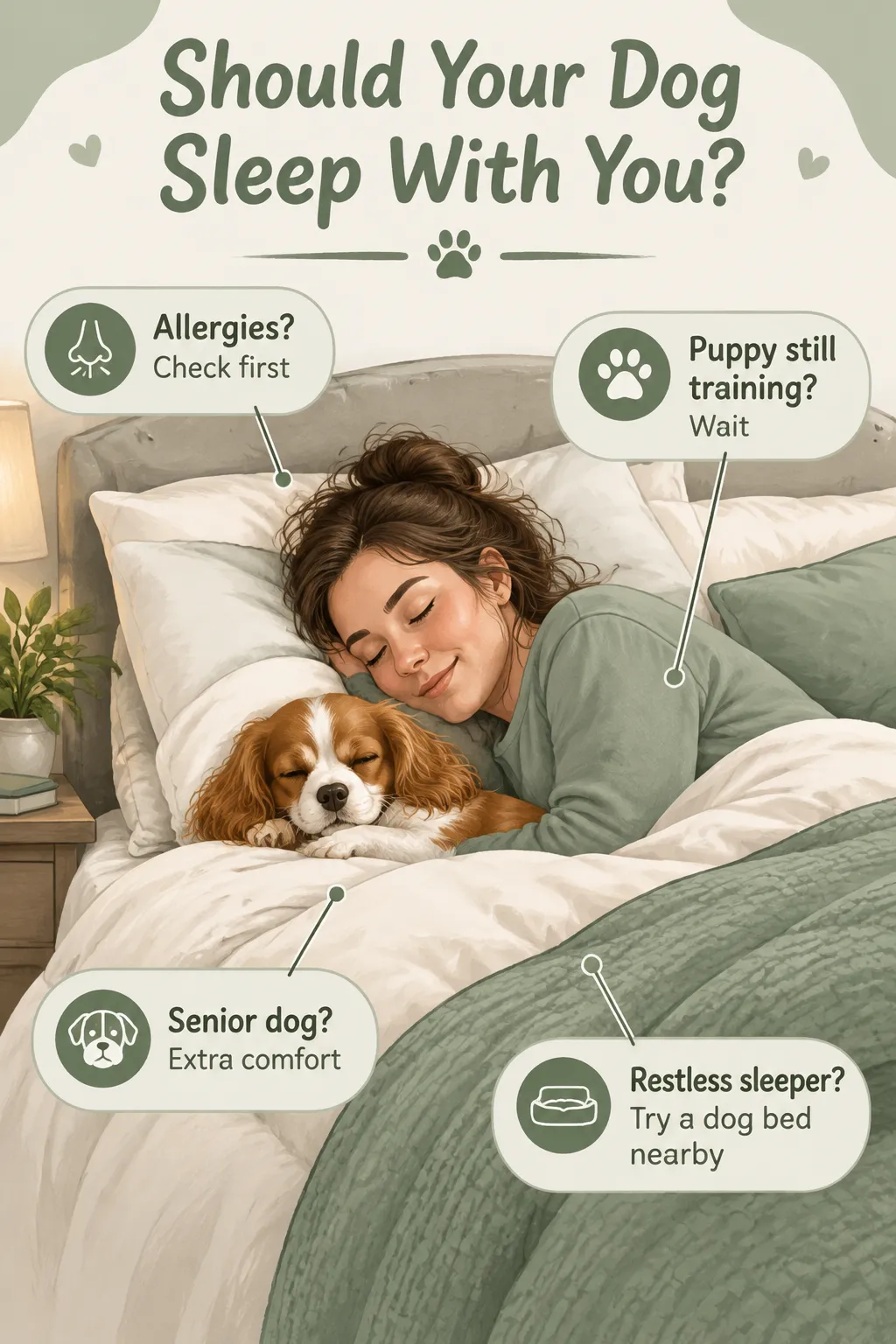 If Your Dog Sleeps With You, They're Trying to Tell You This, So Should You Let Them Stay?