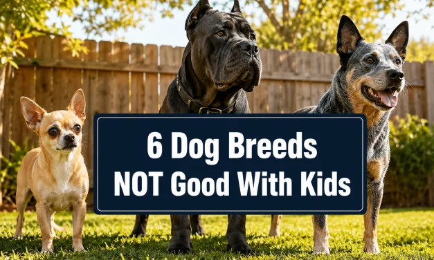 6 Dog Breeds NOT Good With Kids