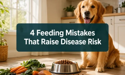 4 Feeding Mistakes That Raise Dog Disease Risk (And How to Fix Them Fast)