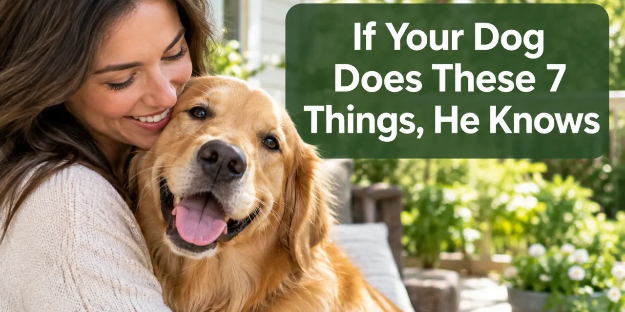 If Your Dog Does These 7 Things, He Knows You Love Him