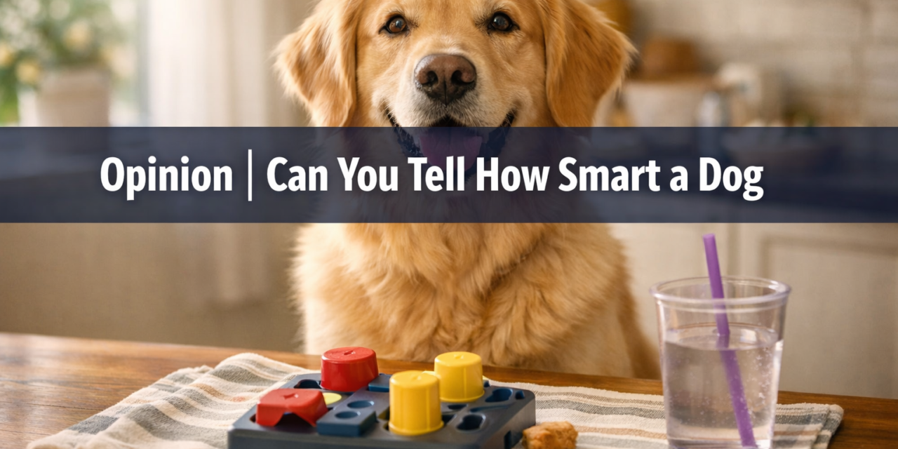 Can You Tell How Smart a Dog Is by Giving It a Test?