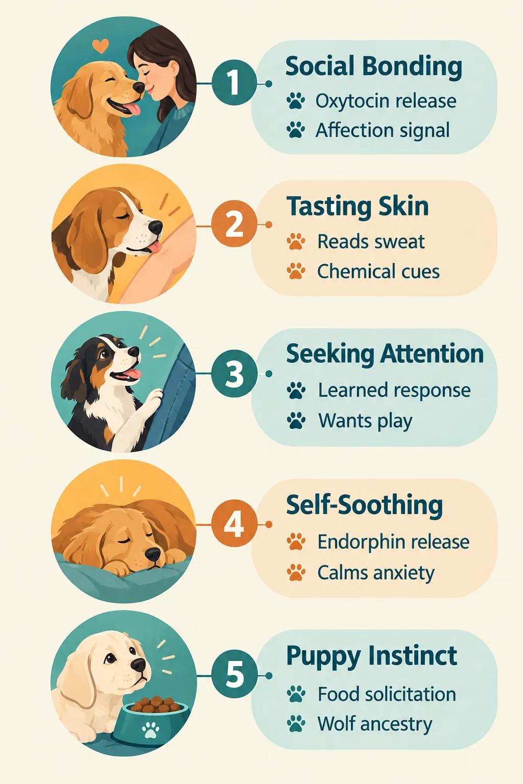 The Real Reason Your Dog Licks You (It's Not Just Love): 5 Science-Backed Motivations