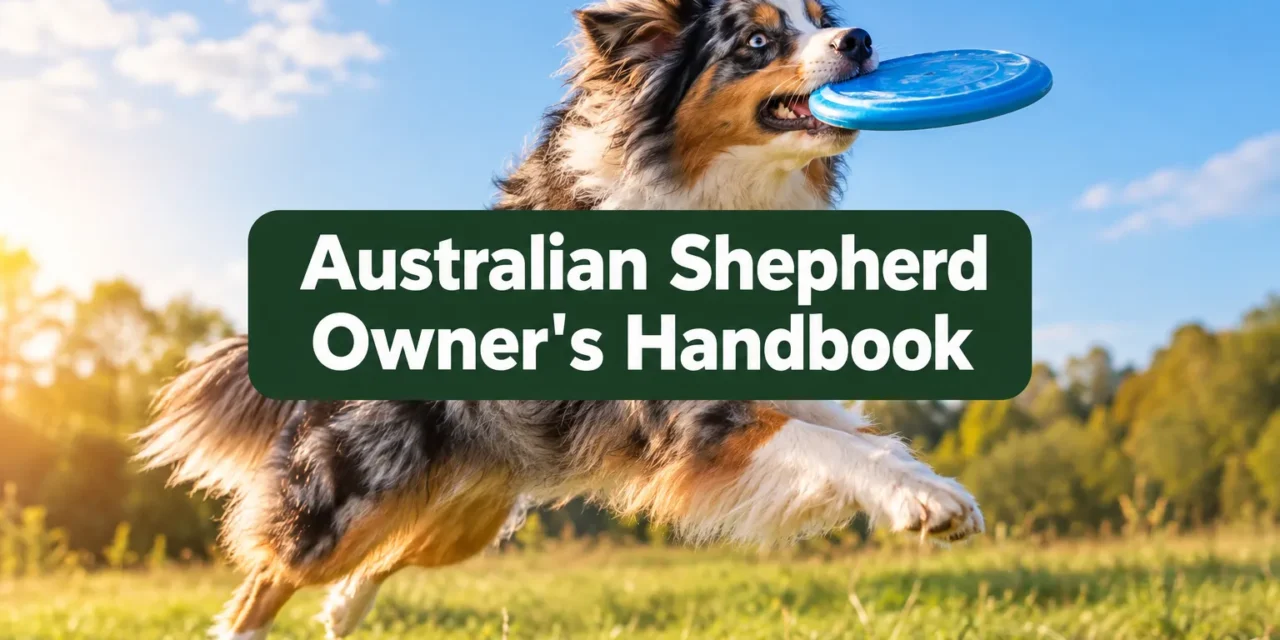 Australian Shepherd Owner’s Handbook: Training, Exercise, and Mental Stimulation for Aussies