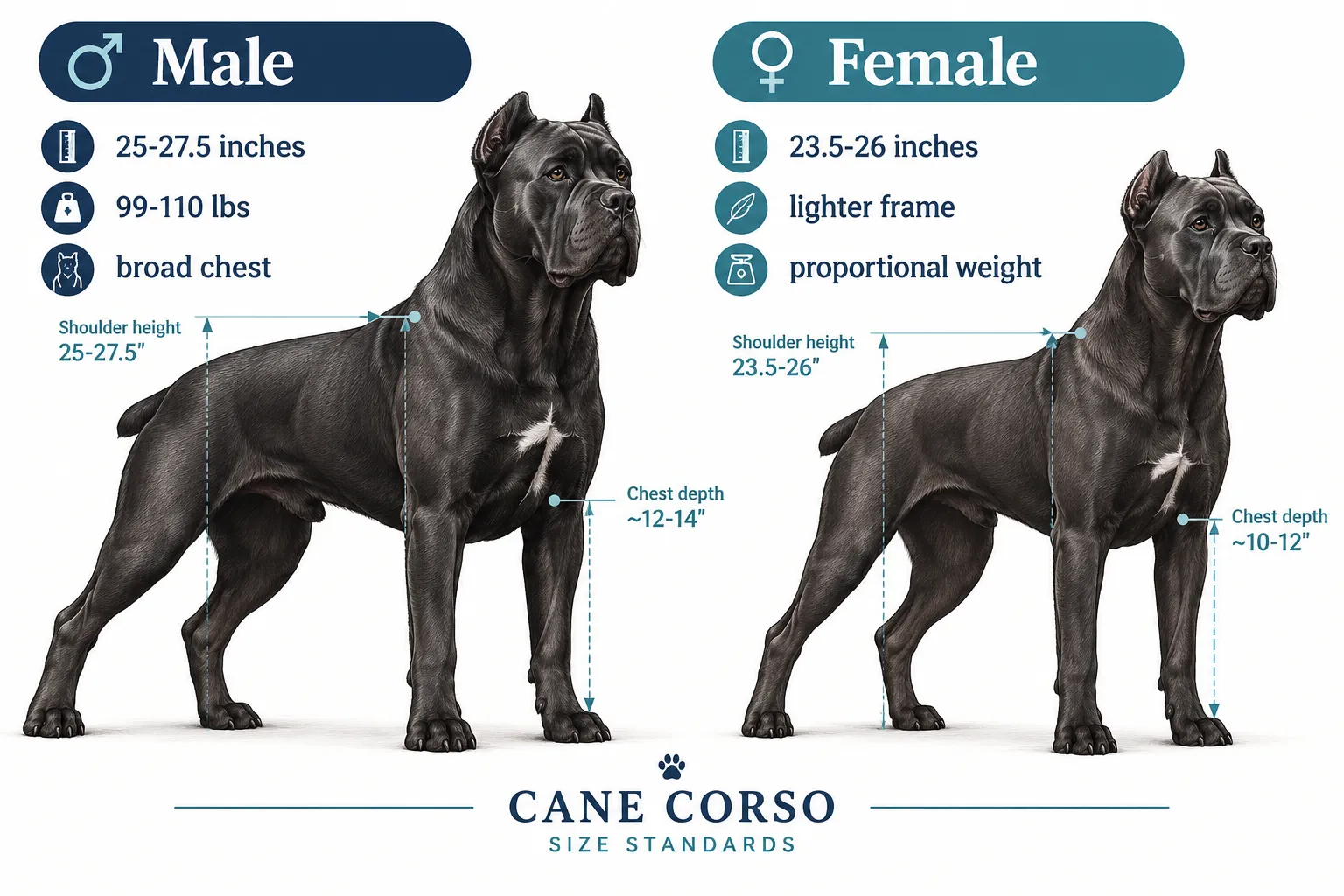 Cane Corso Size and Breed Standard: What Makes This Italian Mastiff a True Giant