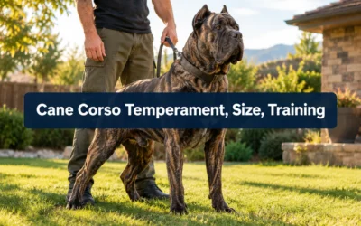 Cane Corso Temperament, Size, Training, and Health: The Complete Italian Mastiff Owner’s Guide