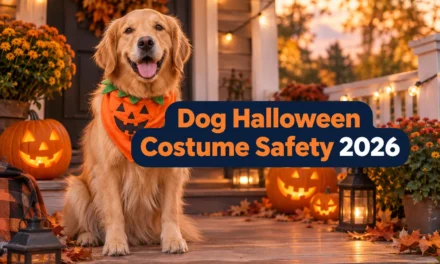 Dog Halloween Costume Safety 2026: Fit, Candy, Decorations, Stress Signals, and Escape Prevention