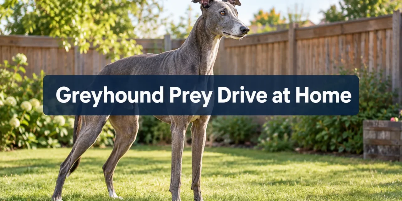 Greyhound Prey Drive at Home: Cats, Small Pets, Off-Leash Safety, and Training