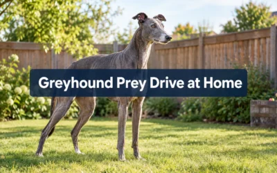 Greyhound Prey Drive at Home: Cats, Small Pets, Off-Leash Safety, and Training