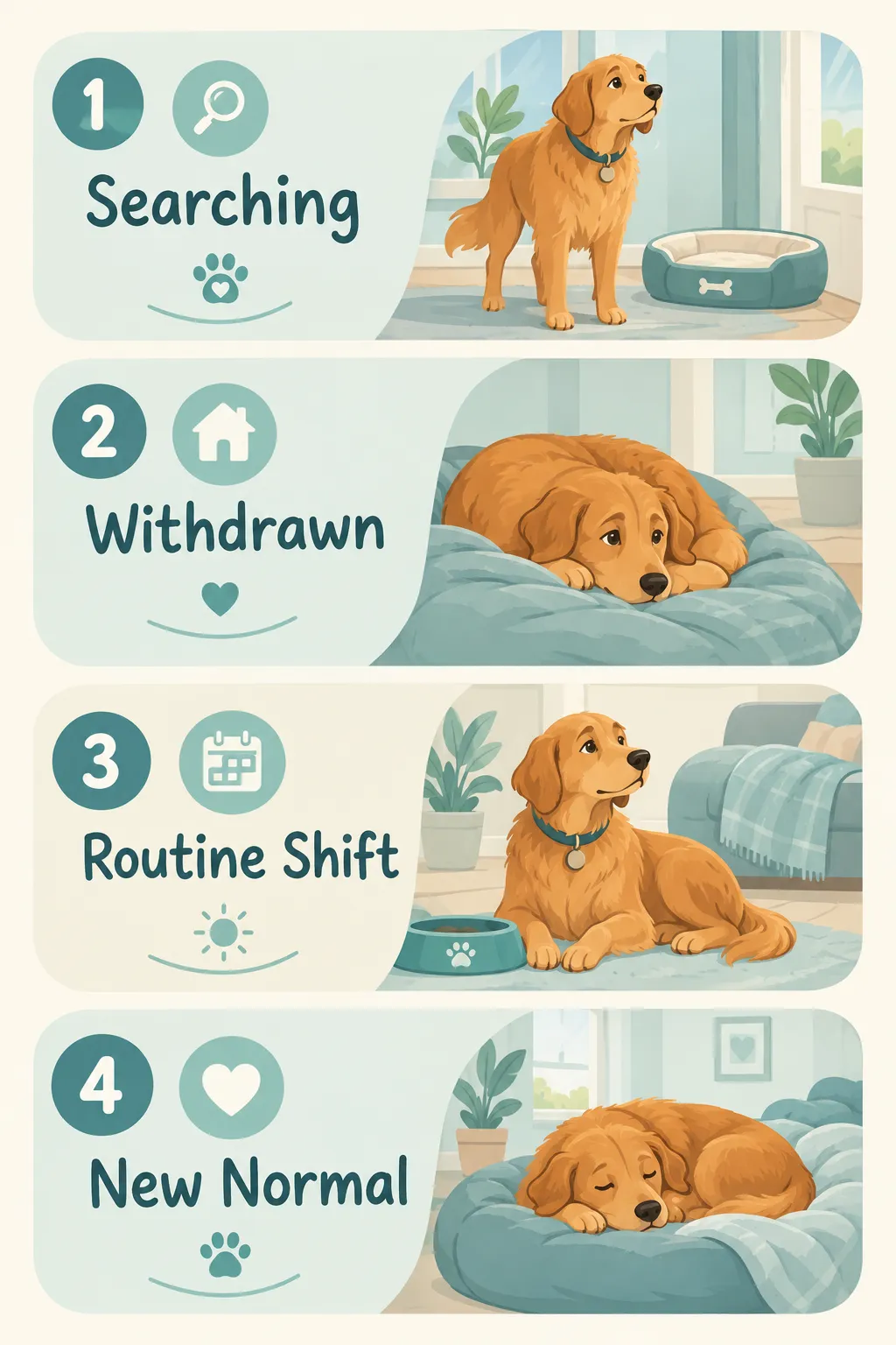 How Dogs Grieve: Signs and Behaviors Explained