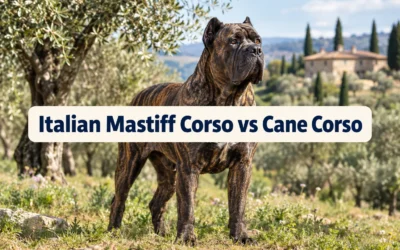 Italian Mastiff Corso vs Cane Corso: Are They Really the Same Dog Breed?