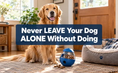 Never LEAVE Your Dog ALONE Without Doing THIS