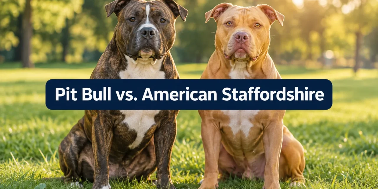 Pit Bull vs. American Staffordshire Terrier: Breed Differences, Temperament, and Ownership Fit