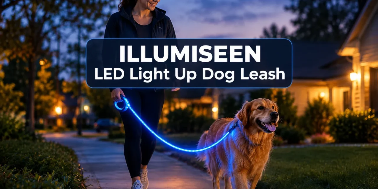 Walk Your Dog Safely At Night Using This