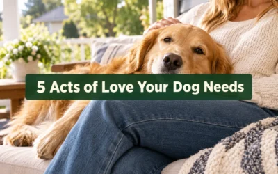 5 Acts of Love Your Dog Needs From You for Life