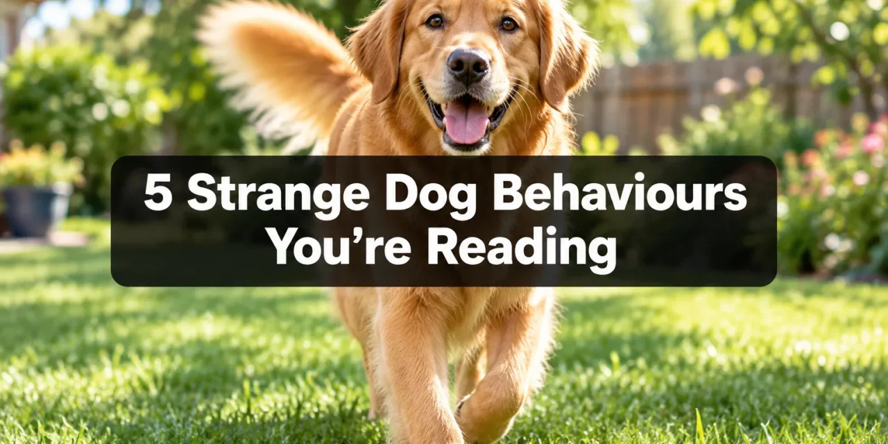 5 Strange Dog Behaviours You’re Reading Wrong